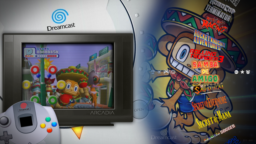 Arcadia Console, Arcade game System