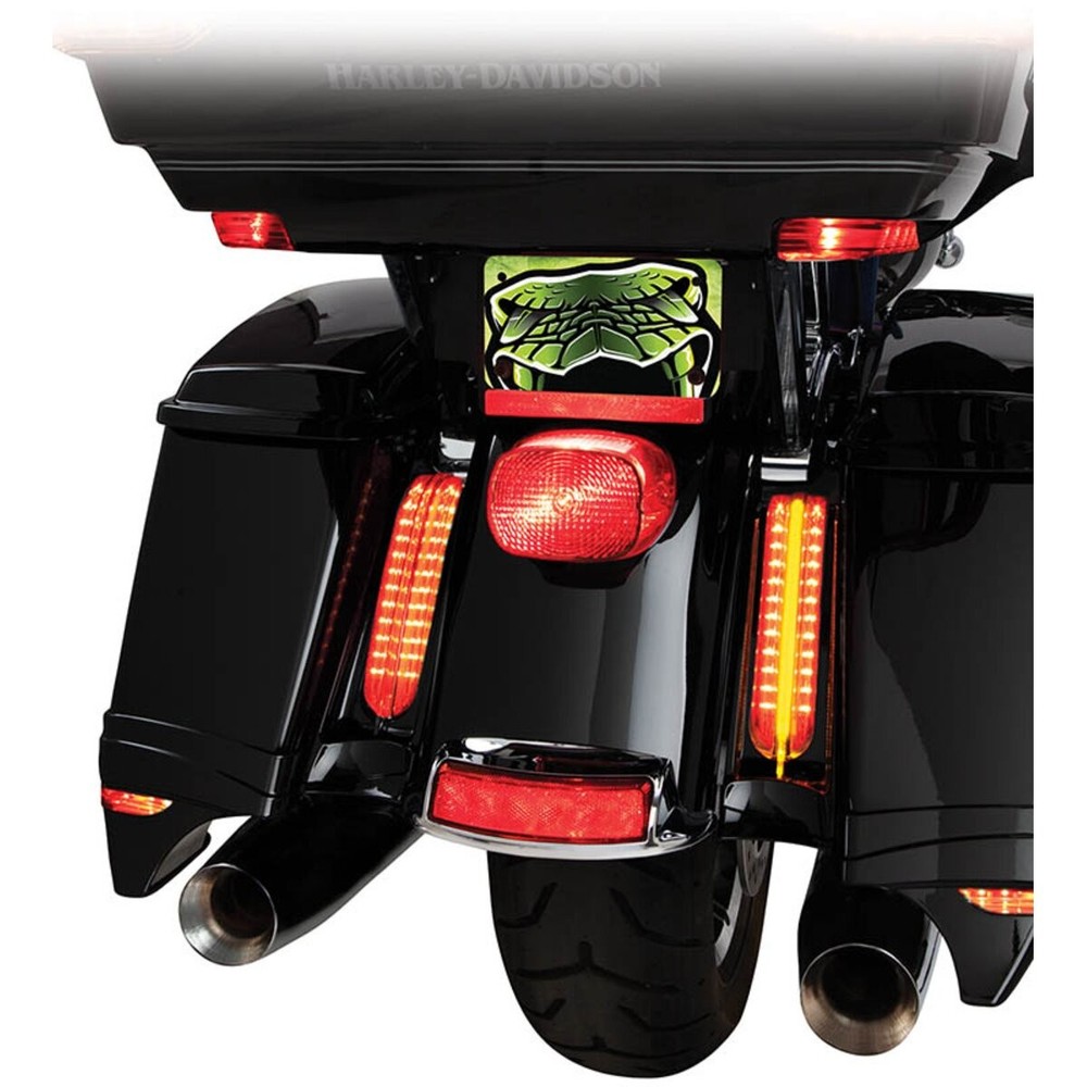 Ciro Black Saddlebag Accent Lights - 40003