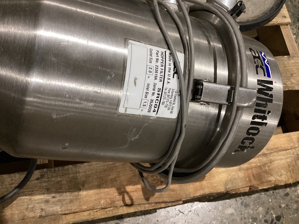 AEC WHITLOCK SRC04 VACUUM RECEIVER HOPPER USED