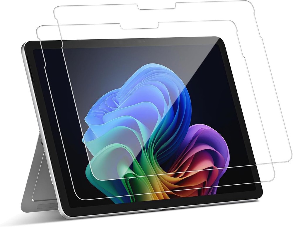 2-Pack Tempered Glass Screen Protector for Microsoft Surface Pro 12 Inch 2025