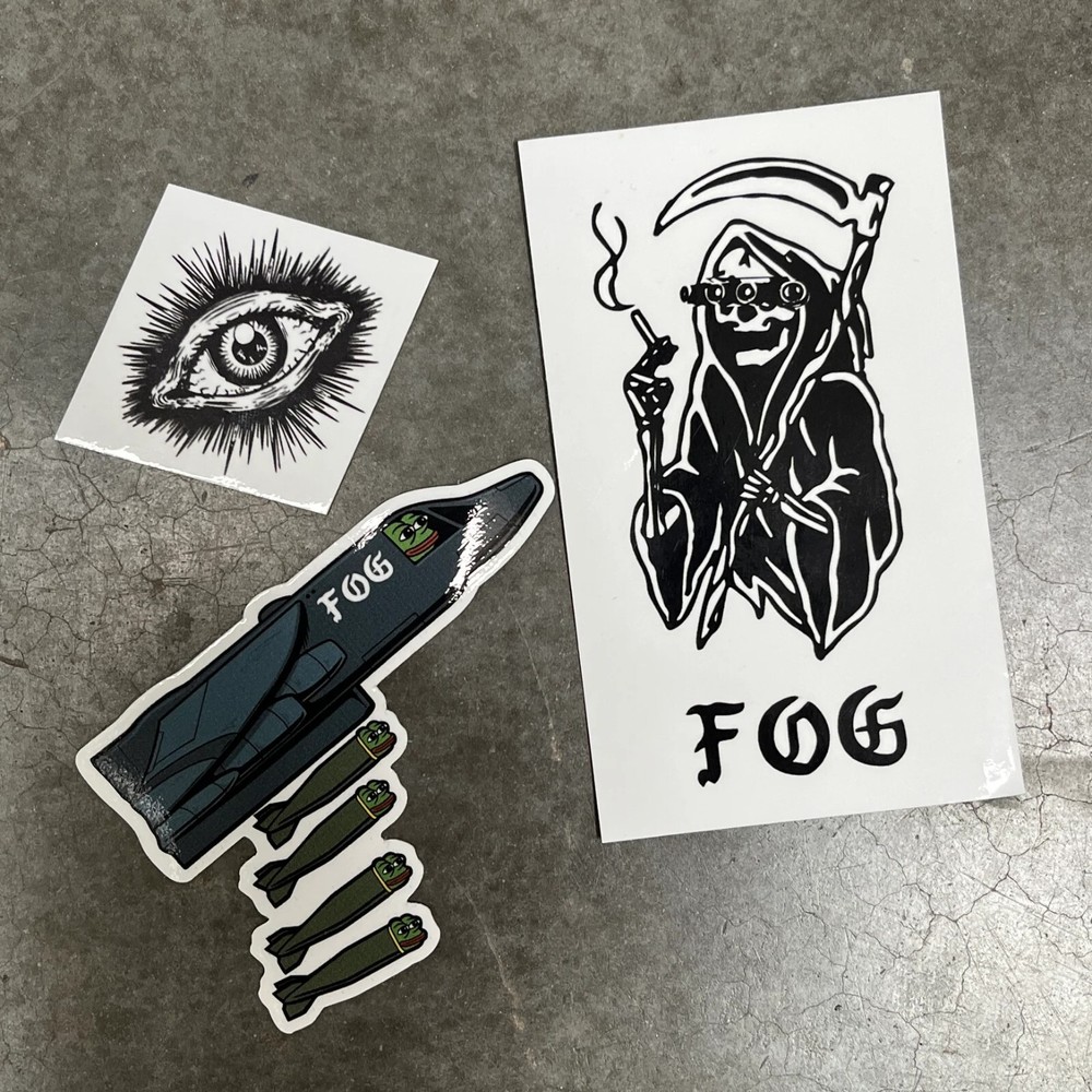 Forward Observations Group FOG Pano Repaer PePe Sticker Set