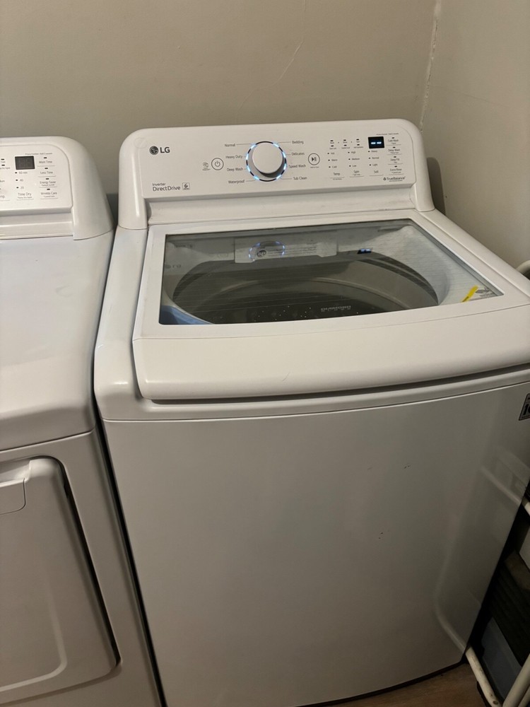 Good condition white LG washer and dryer set