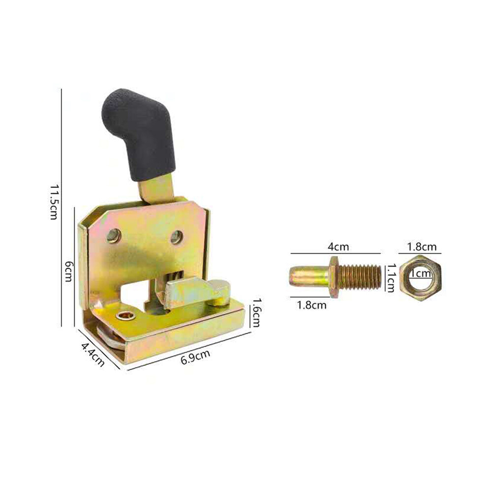 Universal Tractor Forklift Loader Door Locking Door Handle Set Heavy Equipment