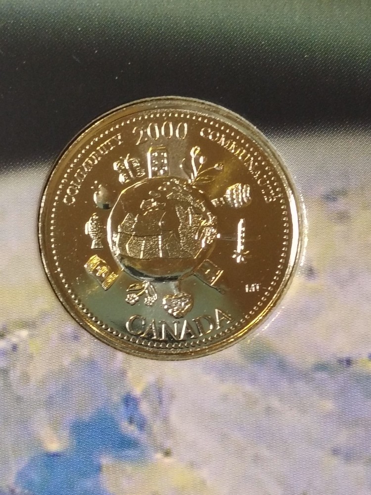 2000 Canada New Millenium 13x Quarter Coin Proof Set