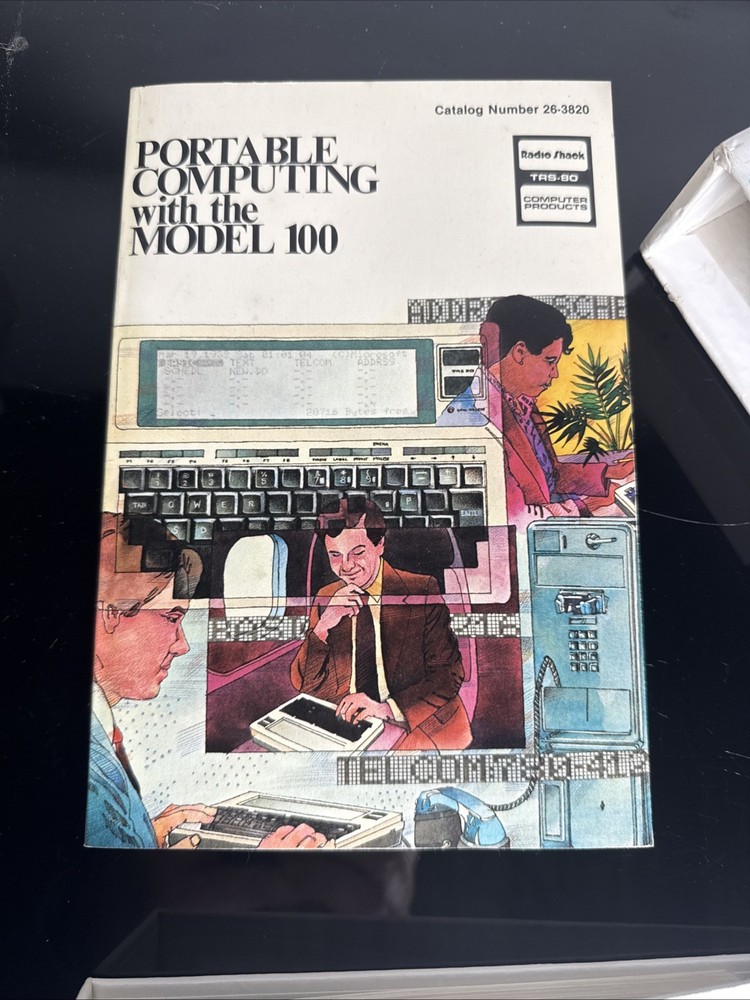 Compuserve Book Software Bundle TRS-80 Binder Guide Vtg