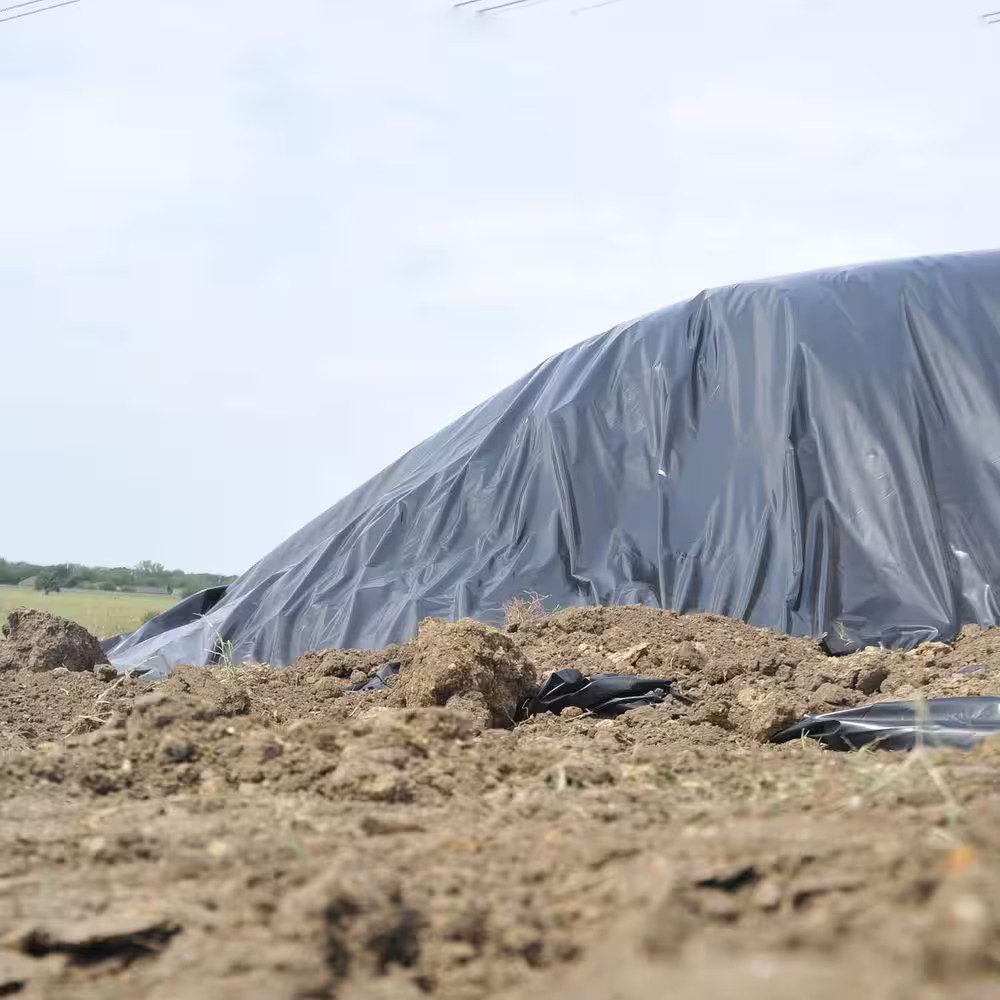 10 Ft. X 100 Ft. Black 4 Mil Plastic Sheeting