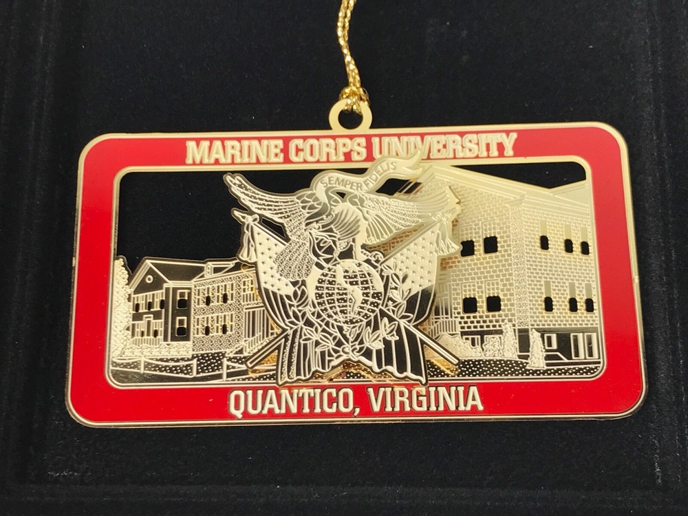 2017 US Marine Corps Ball Quantico Virginia Ornament