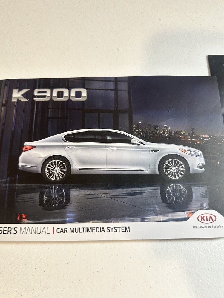 2009 Kia K900 Owner's Manual Set