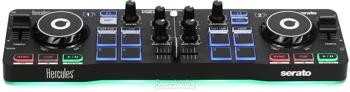 Hercules DJ DJControl Starlight Portable 2-channel DJ Controller