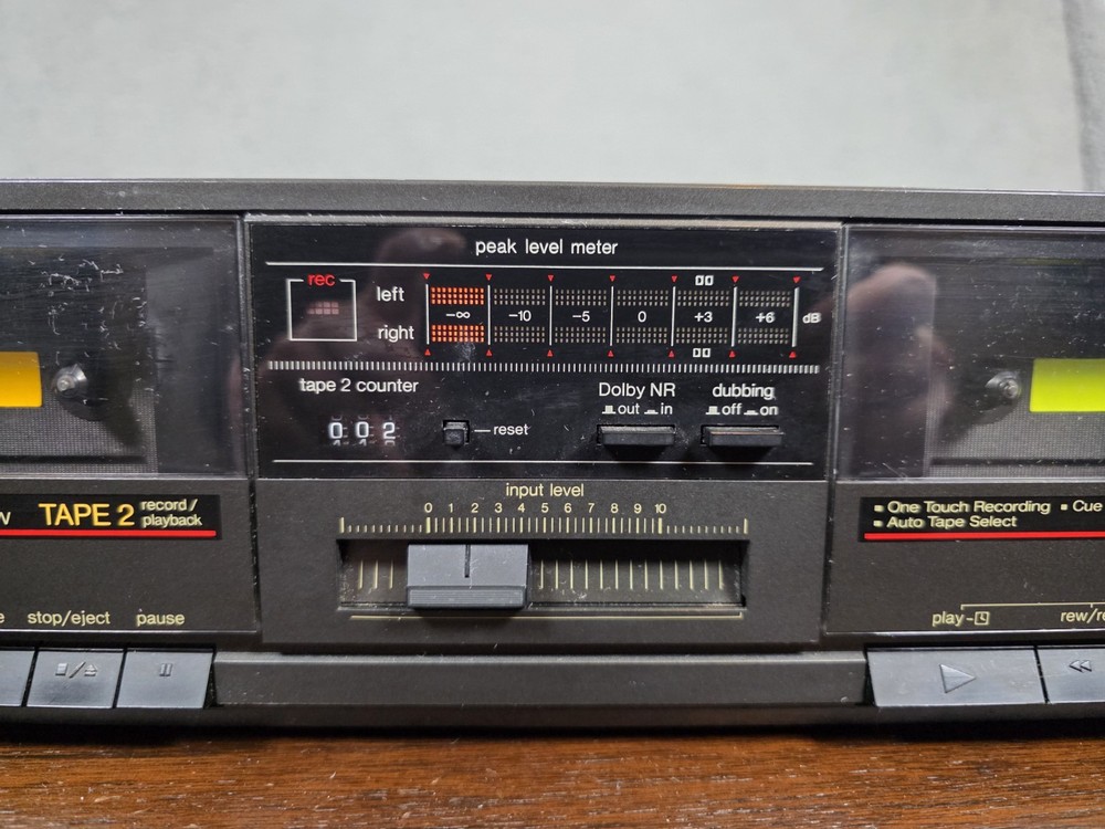 Technics RS-B17W Dual Cassette Deck Tested