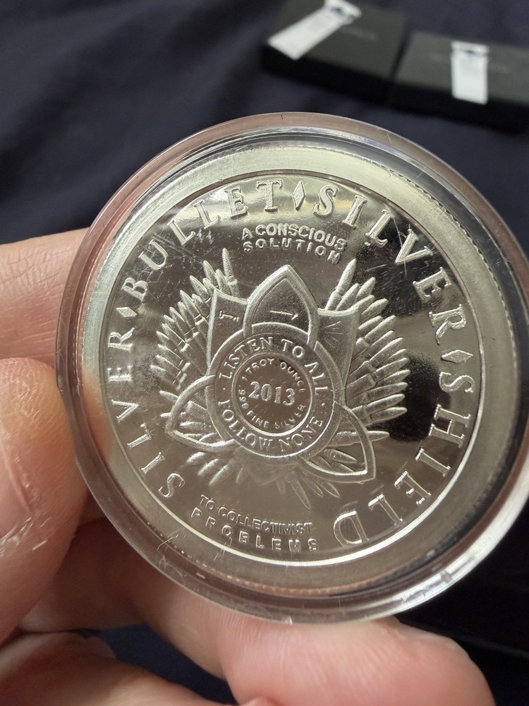 1 oz Silver Shield 2013 Proof Peace On Earth COA 500