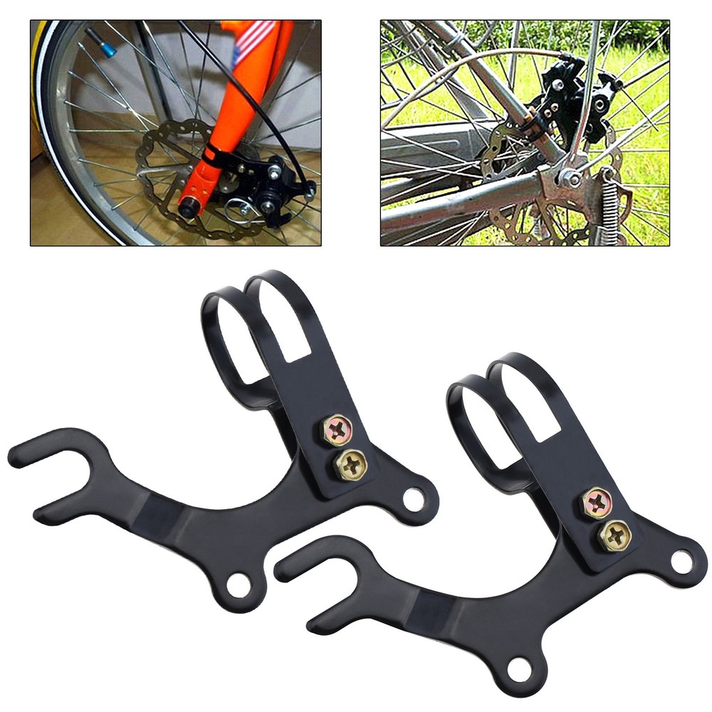 2x Bicycle Disc Brake Modification Bracket Frame Adapter Disc Brake Mount Holder