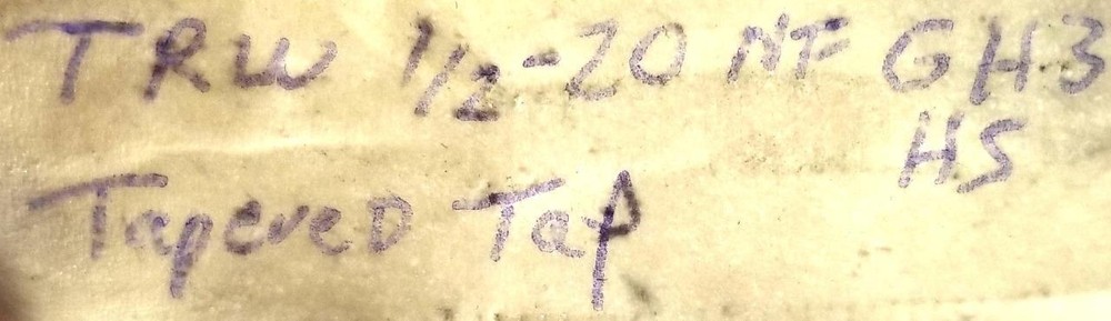 TRW 1/2-20 NF Tap GH3 HS Y3