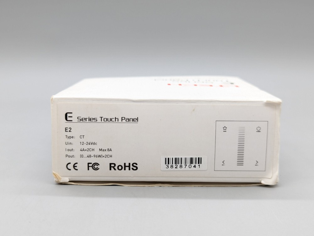 LTech E Series Touch Panel E2 LED Light Switch Dimmable Wireless CT RGB RGBW