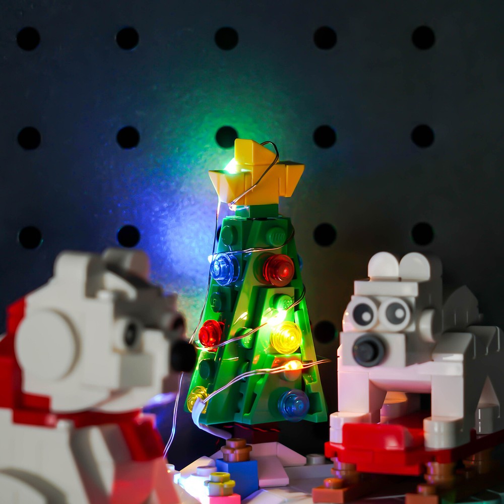 LocoLee LED Light Kit for Lego 40571 Wintertime Polar Bears Creative Lighting