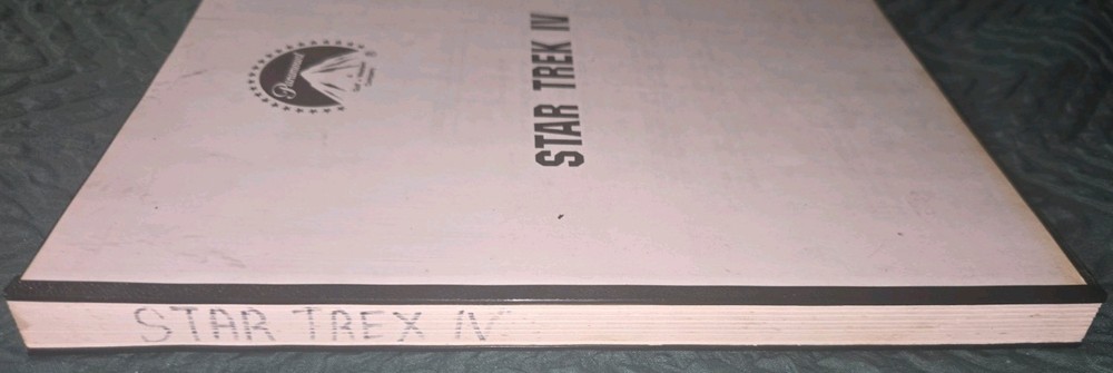 STAR TREK IV: The Voyage Home | Numbered Shooting Script