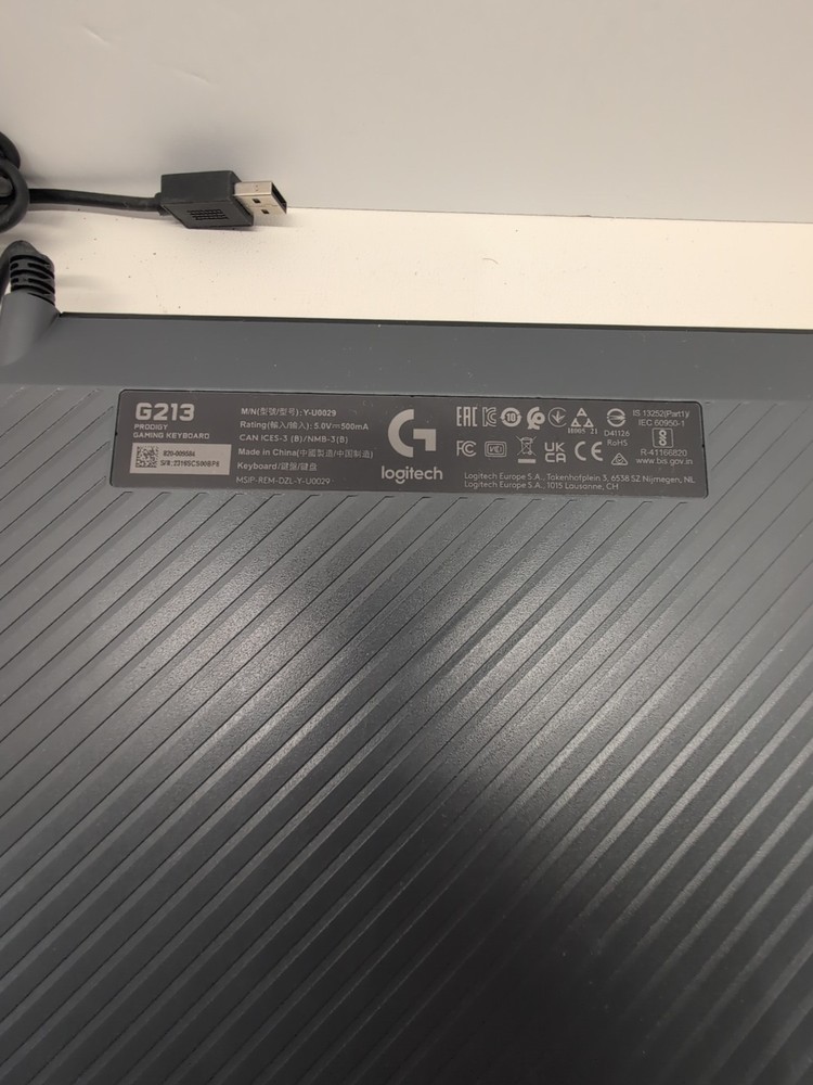 Logitech G213 Prodigy 920-008083 Wired Keyboard Tested