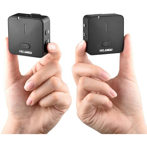 Yelangu MX5 Levalier Digital Wireless Microphone System for Cameras & Smartpho