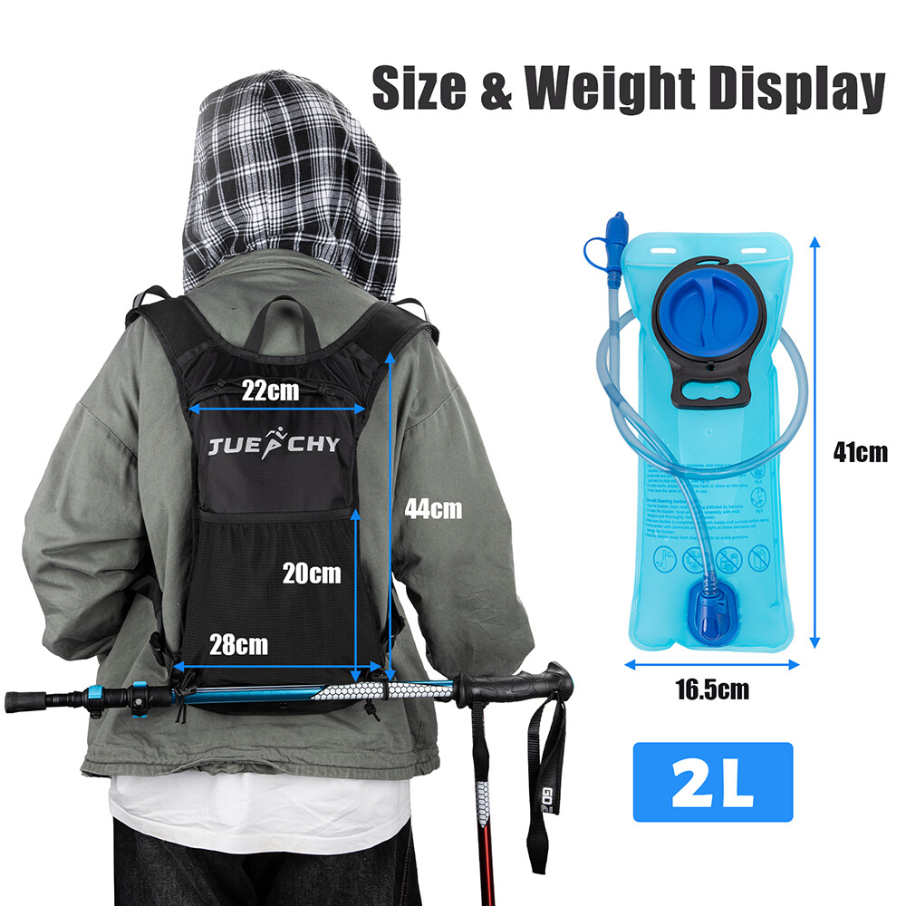 Hydration Gear Back Pack/Backpack,Light Weight Chest Bag Run Essential Accessory