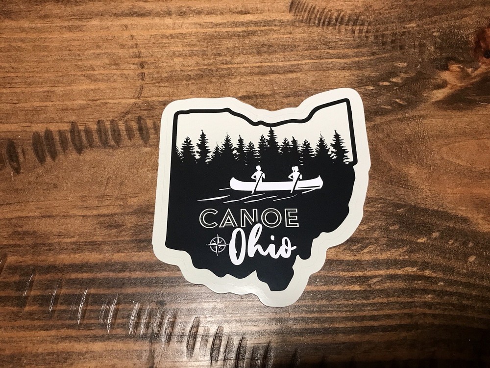 Canoe Ohio Sticker Decal