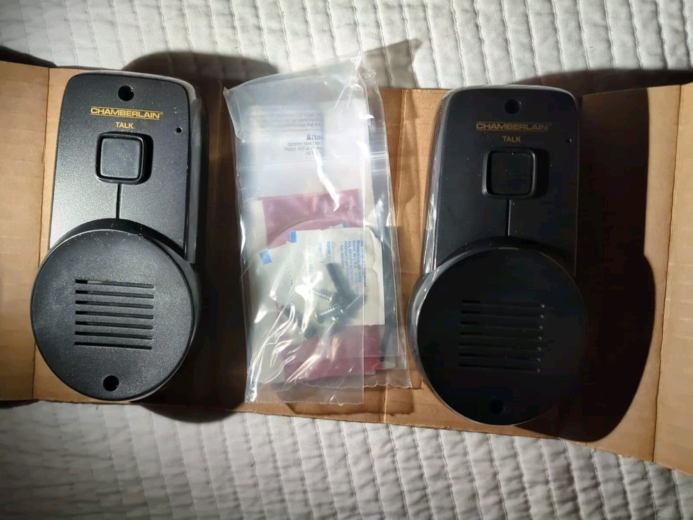Chamberlain Wireless Indoor Outdoor Portable Intercom System NTD2 1000 ft Range
