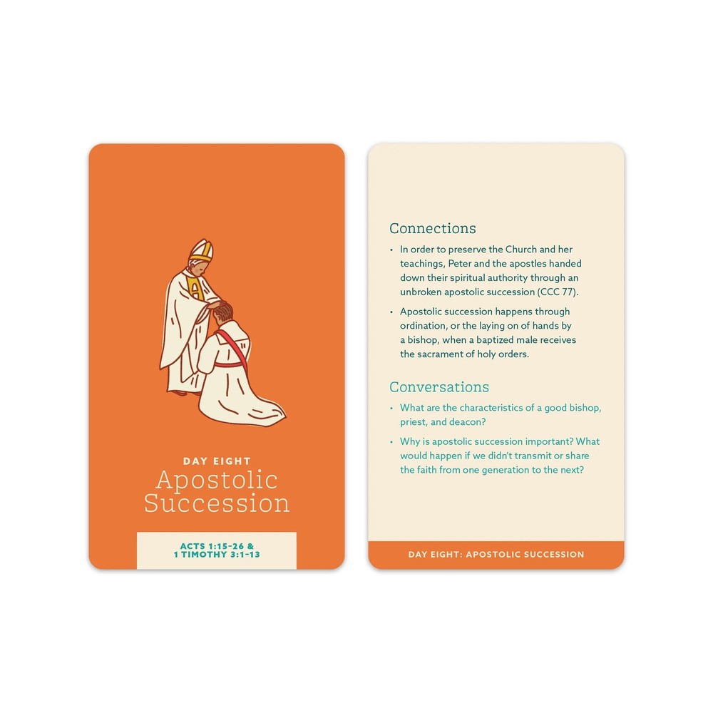 Bible Basics THE EARLY CHURCH Card Game NEW Cards Catholic Scripture Reference