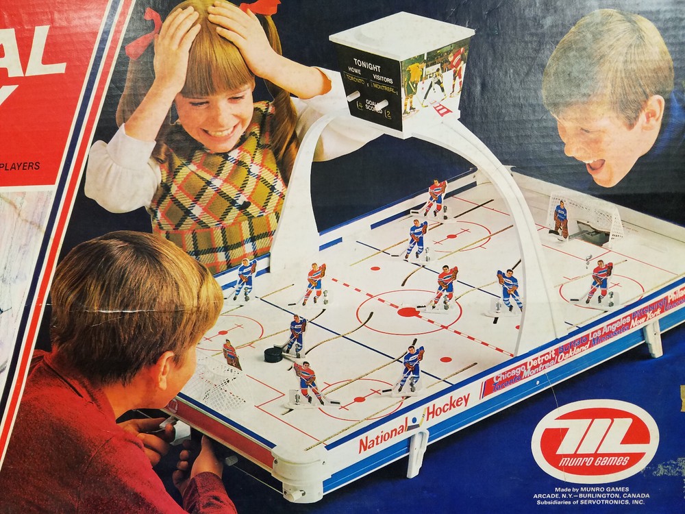 Munro Table Hockey Controller Rods 17" (With Knobs and Gear Box)