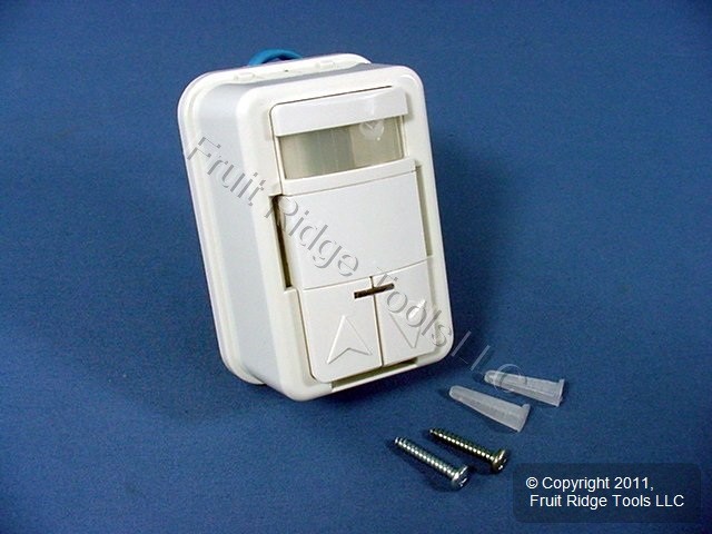 Leviton L979-T White Surface Lonworks Occupancy Motion Sensor Dimmer Switch