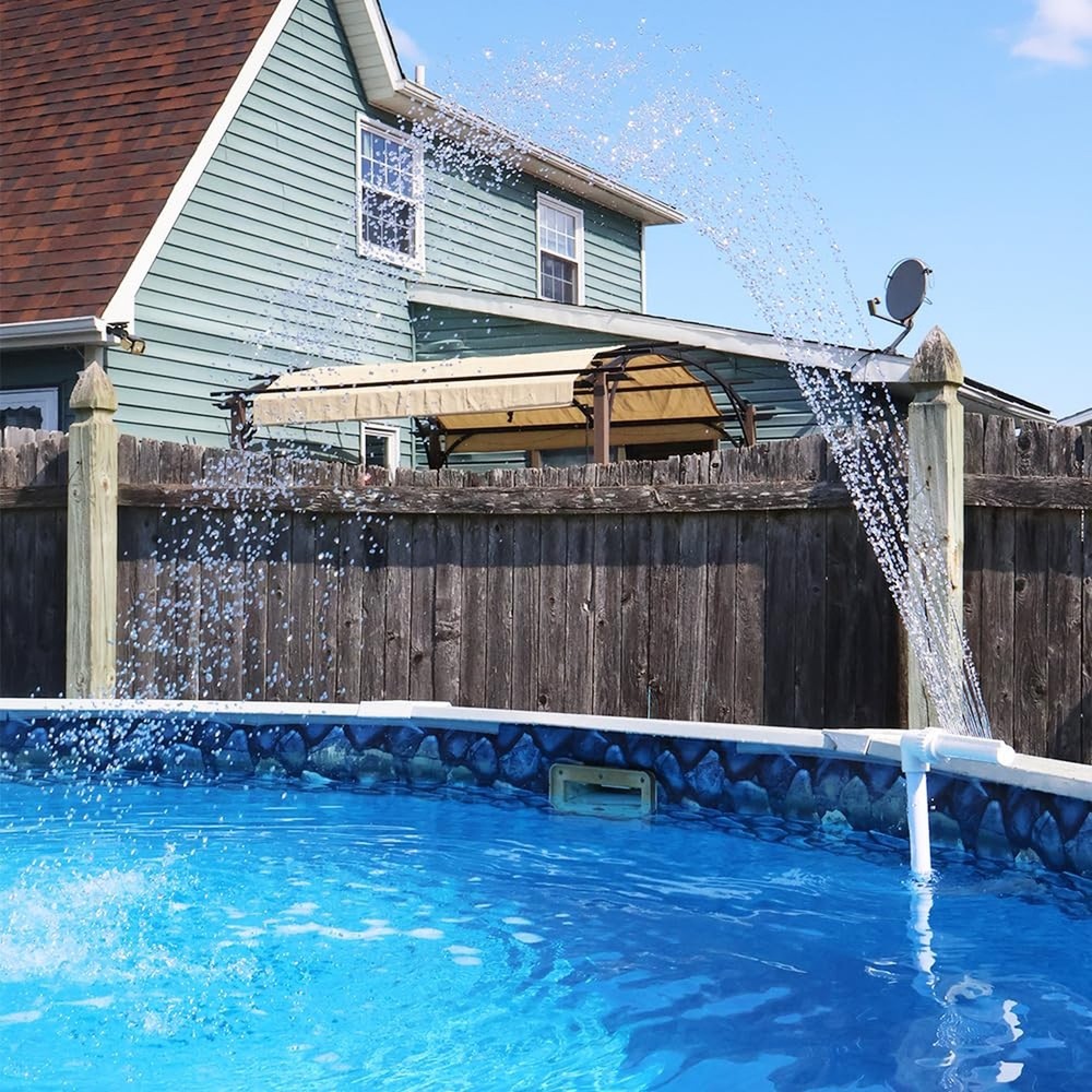 SEC385 Waterfall Spray Pool Fountain