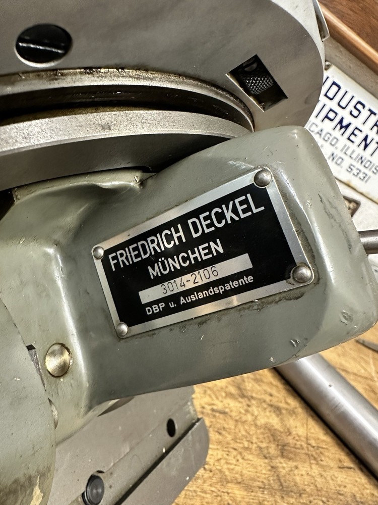 Deckel Pattern Forming Attachment For Pantograph - 3014-2106