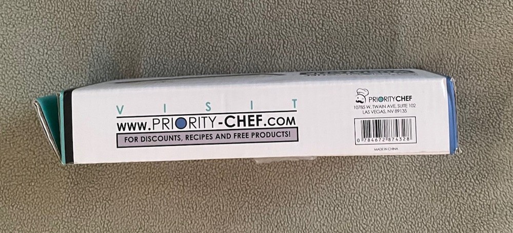 Priority chef Whetstone Sharpener Double Sided Japanese Grade 240/1000 NISP Rare