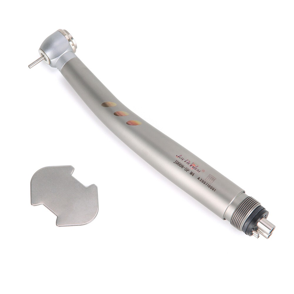 Dental LED High Speed Handpiece 4Hole E-Generator Shadowless Push