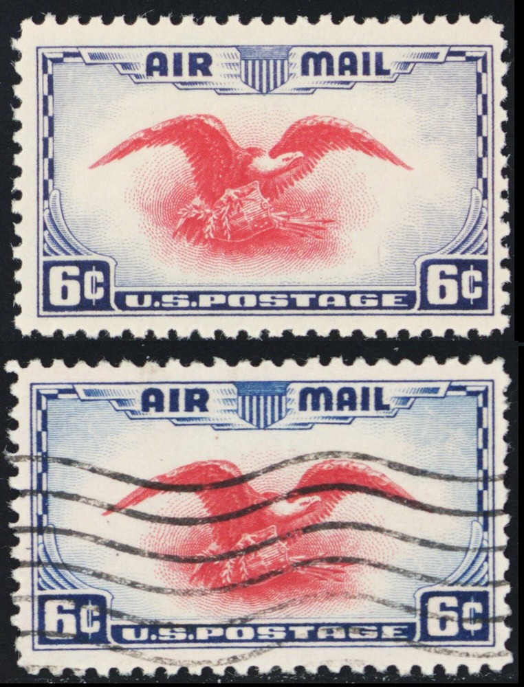 C23c, Mint VF NH 6¢ Ultramarine & Carmine - With PSE Certificate * Stuart Katz