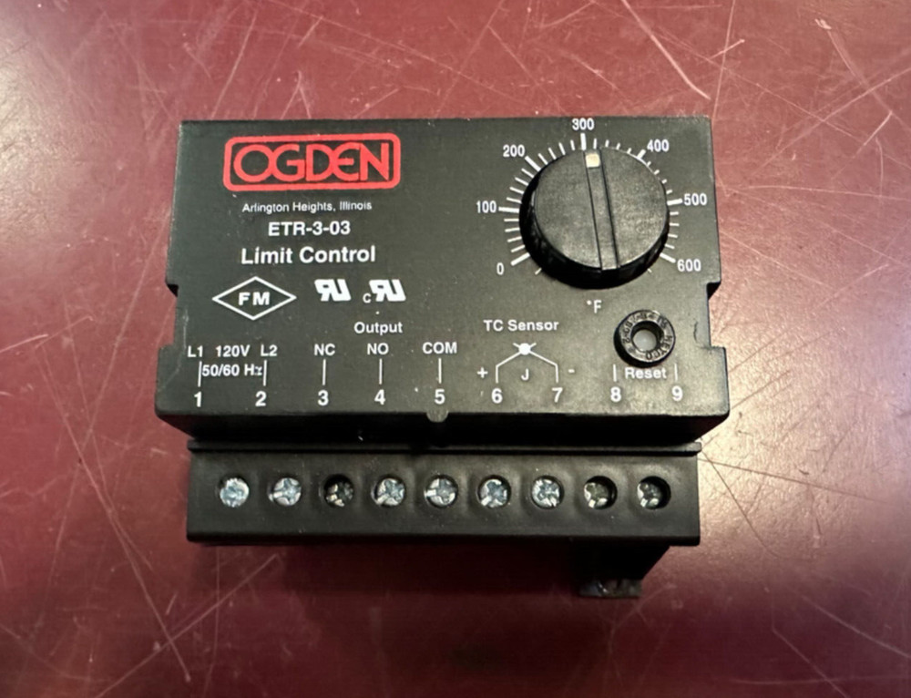 Used OGDEN ETR-3-03 Limit Control