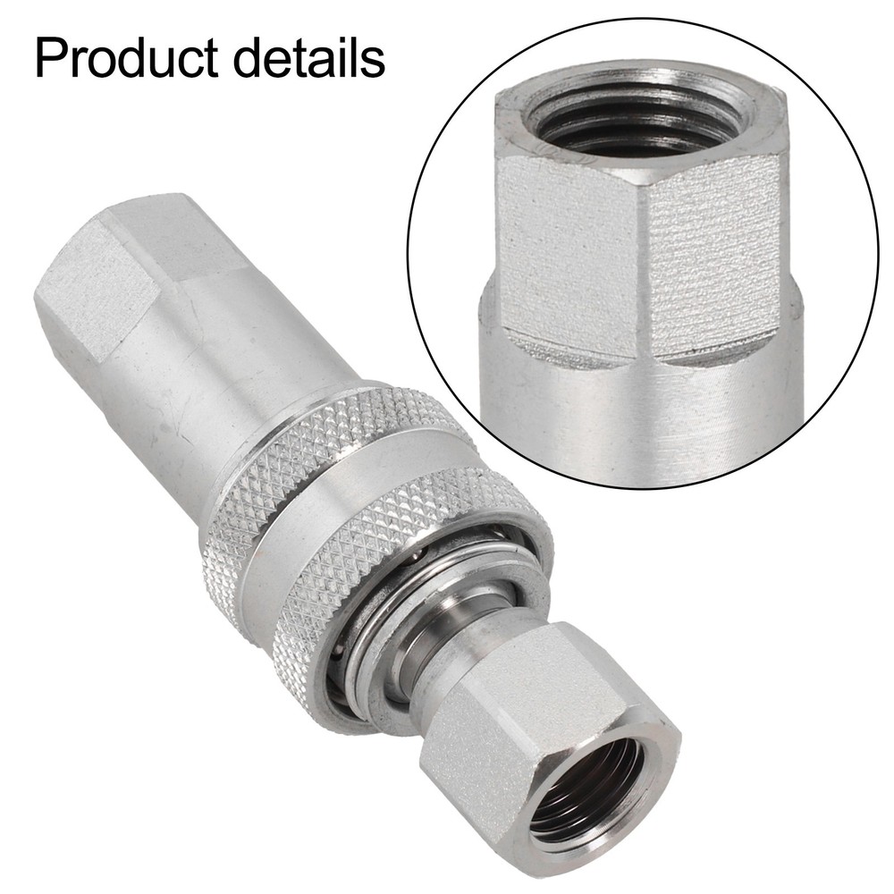 Efficient Connection Hydraulic Quick Connector M14x1 5mm Female Thread