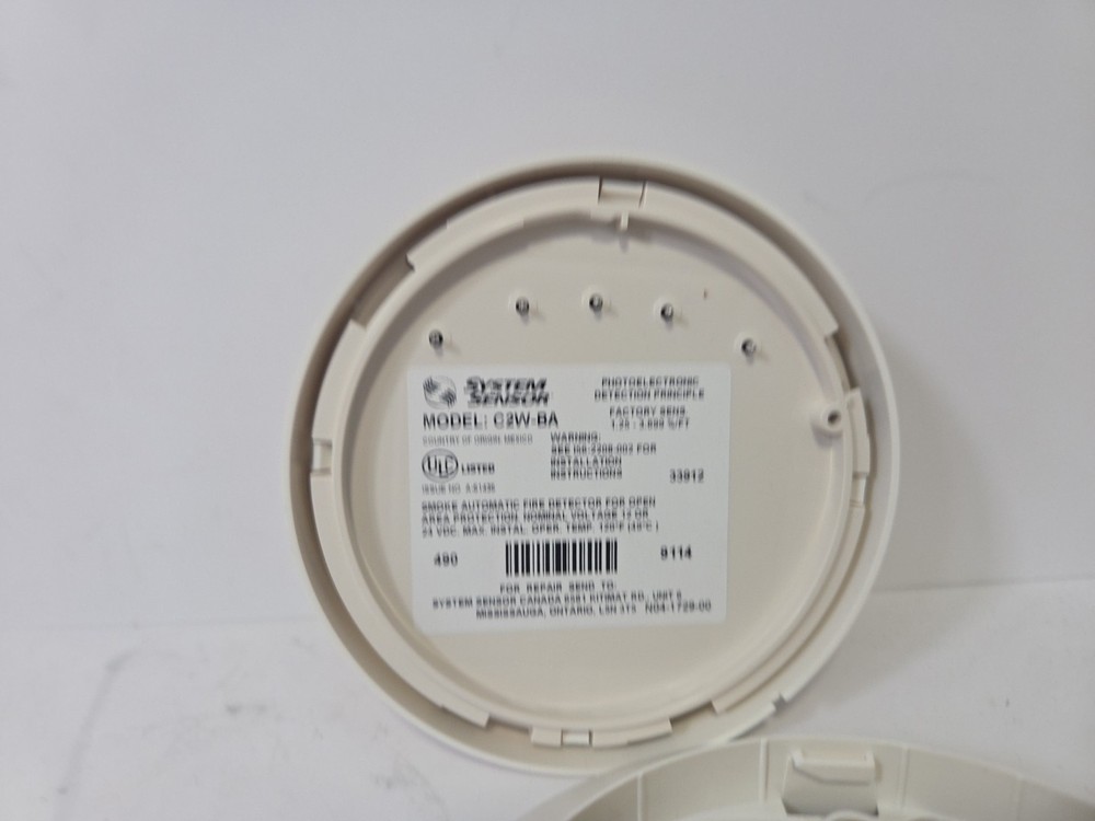 System Sensor Smoke Detector C2W-BA