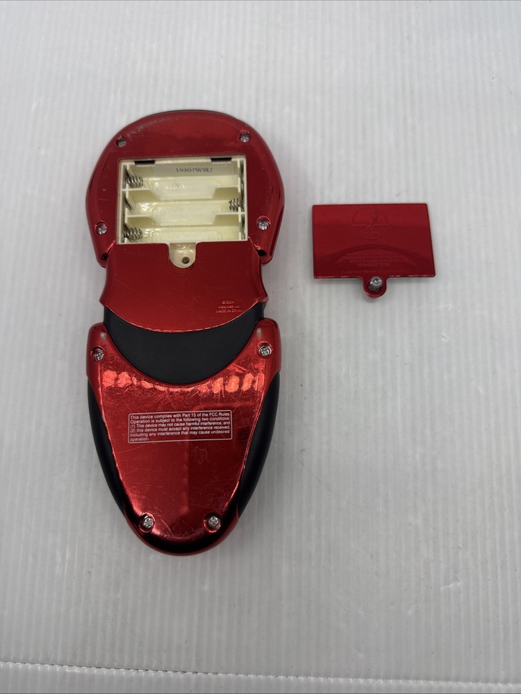 WowWee Robosapien Robot Red Metallic Remote Control 2004 Tested Working