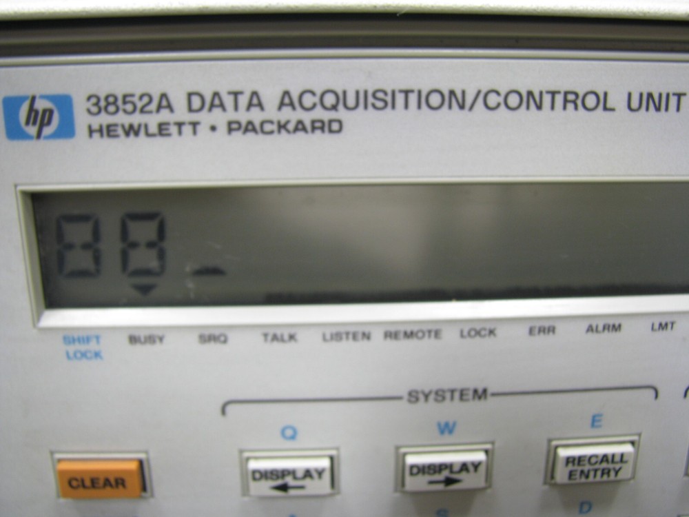 3852A Data Acquisition Control Hewlett Packard