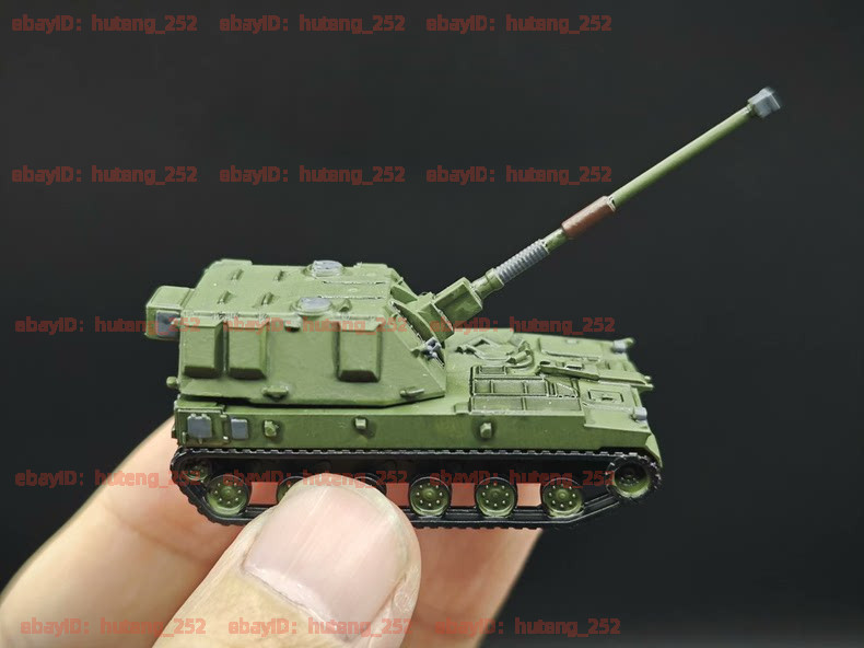 3D Printed 1/144 Polish KRAB self-propelled howitzer Finished Model
