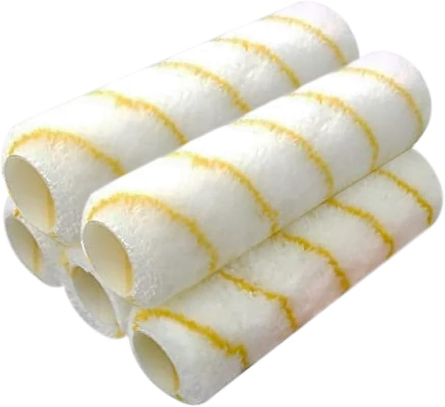 Pro Grade - Paint Roller Covers - 1/2 X 9 Inch Microfiber 5 Pack