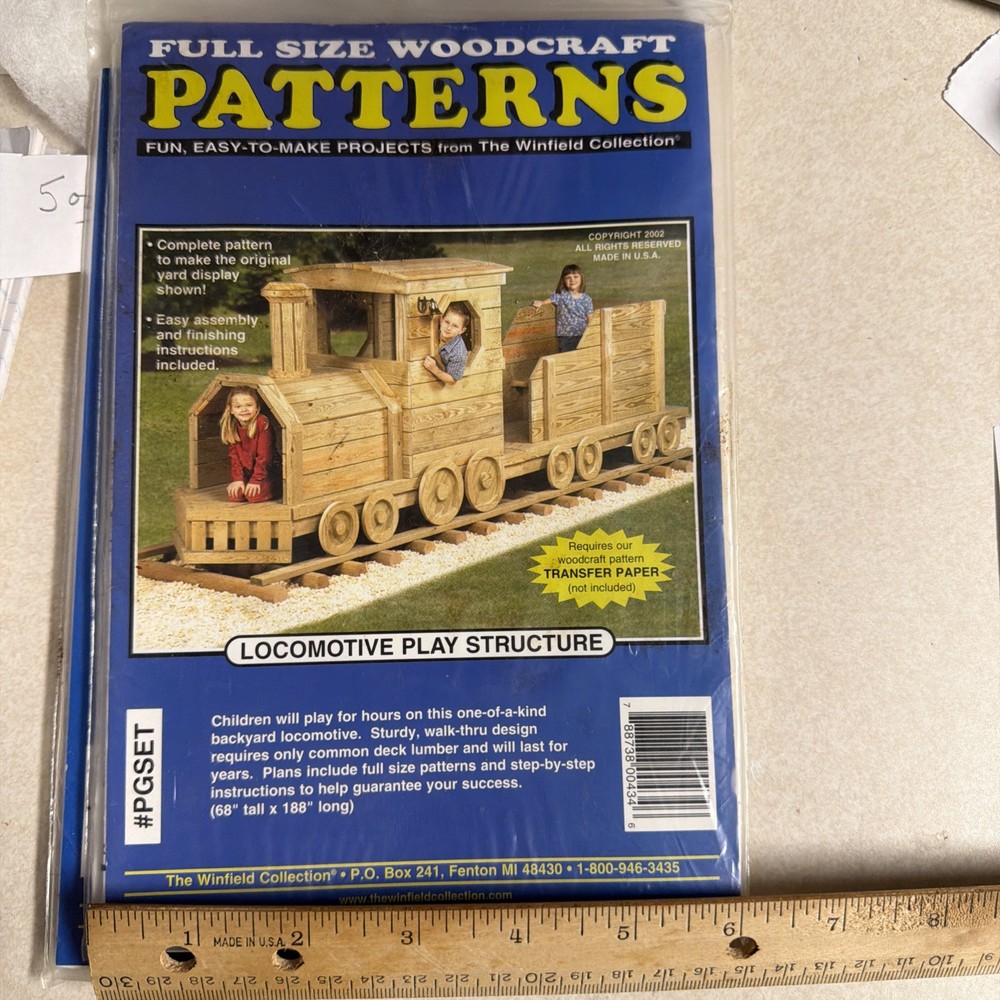 Full Size Wooden Truck  Pattern