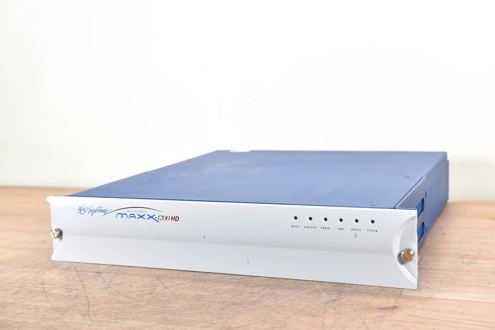 360 Systems MAXX-1200HD High Definition Broadcast Server CG0007Q