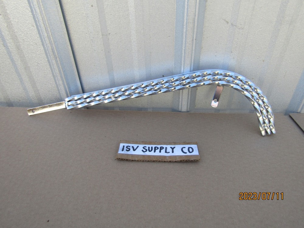 NEW TRIPLE SOLID TWISTED CHROME LOWRIDER BICYCLE CHAIN GUARD FOR 20'' BIKES