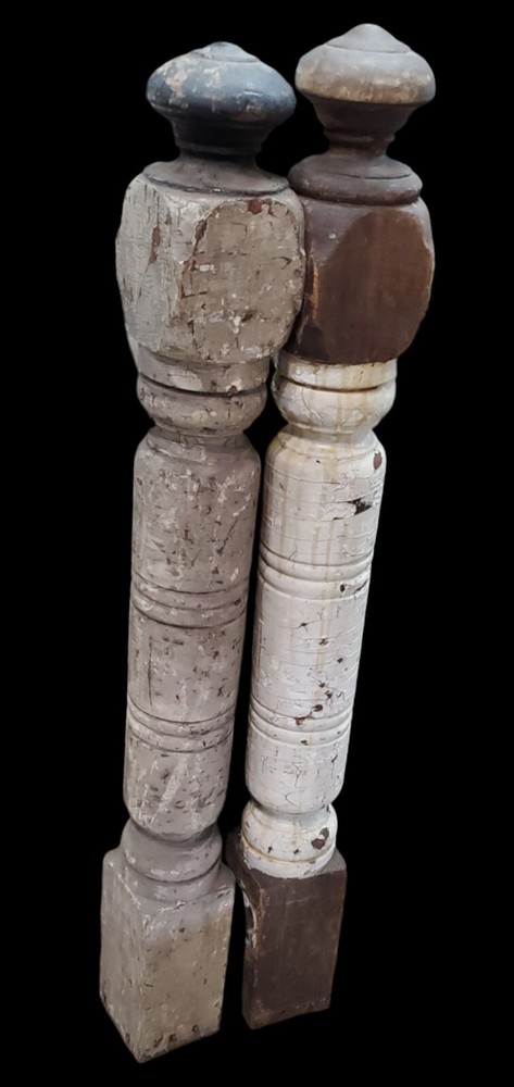 Pair Of Newel Posts *GAM0208