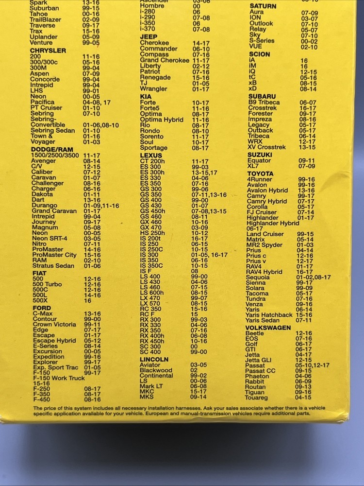 Viper DS4VB Remote Car Starter - New Open Box - Missing One Cable