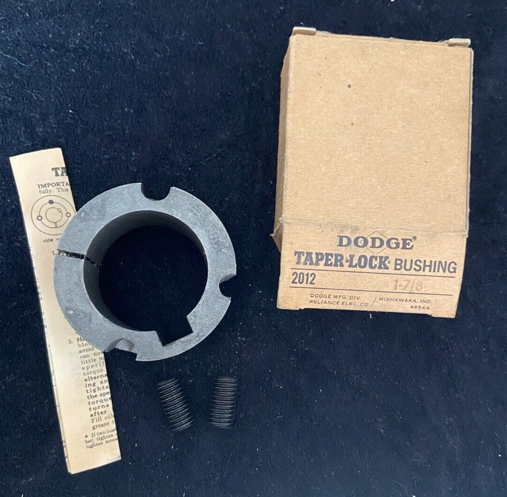 Dodge Taper-lock 2012 1-7/8 Bushing