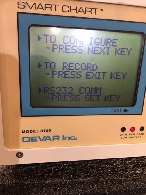 Devar 8100 Smart Chart Digital Process Data Recorder - 8 Channels