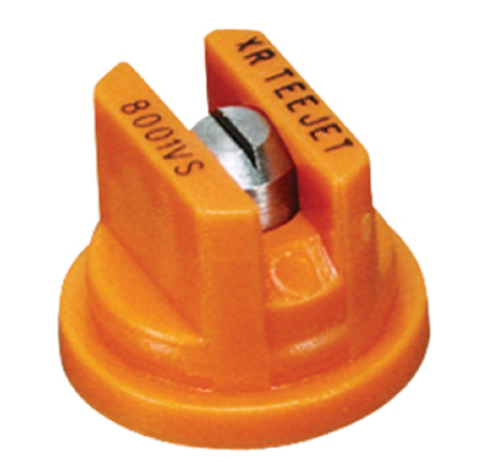 Teejet Stainless Extended Range Flat Spray Tip, Orange - XR8001VS