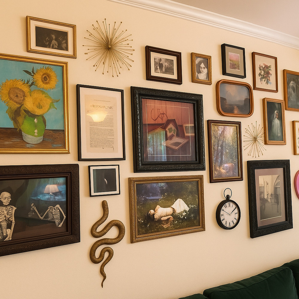 Gallery Wall Frame Set | | Vintage Picture Frames | Assorted Frames