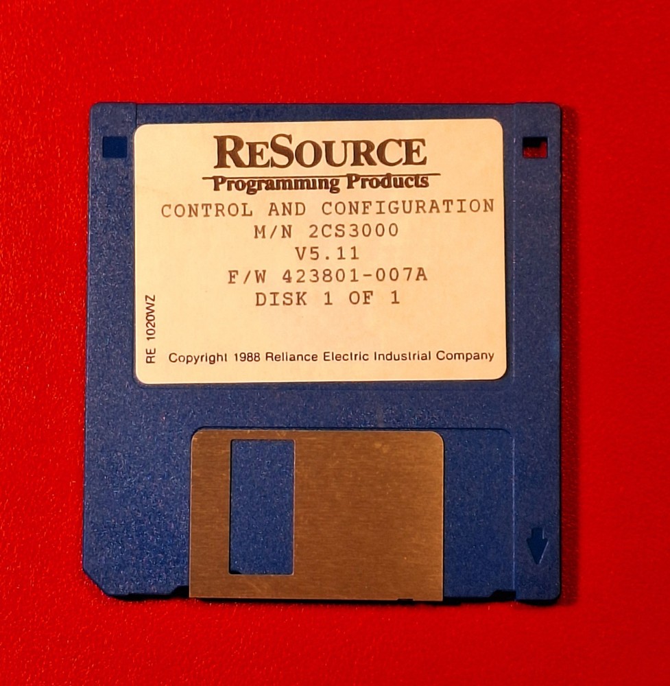 VTG ReSource 2CS3000 Control & Configuration Software (3.5″ Floppy + Docs) NEW